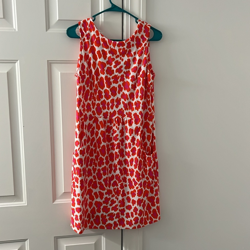 Jude Connolly shift dress stretch knit fabric. Perfect for a summer event.